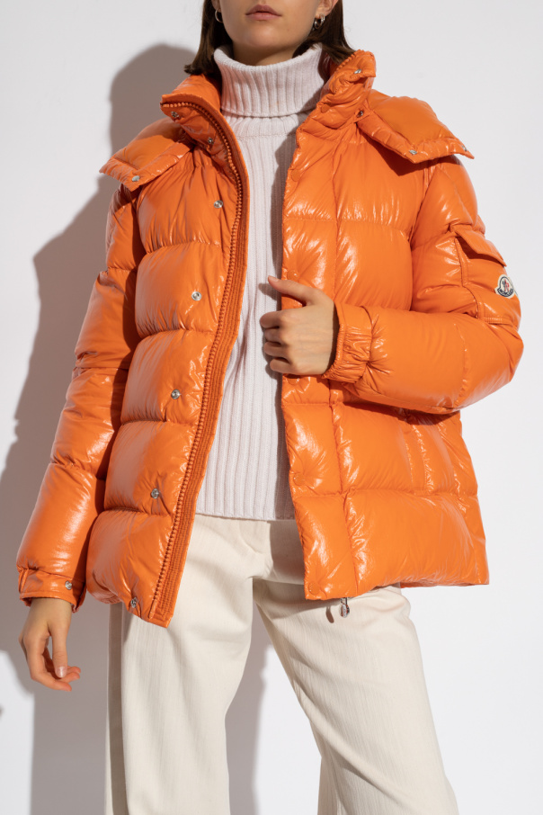 アウターその他 MONCLER Women Outer J20931A001845985T 557 Orange Orange Down jet jacket from 'MONCLER 70th ANNIVERSARY